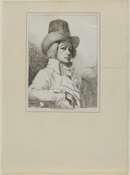 B. Readingin muotokuva, kaivertaja