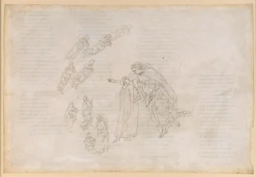 La Divina Commedia, Paradiso IV. Ensimmäinen planeettakerros (kuun taivas): Beatrice selittää Dantelle, missä on autuaiden todellinen asuinpaikka