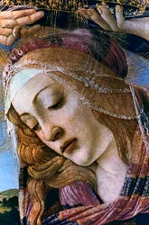 Madonna of the Magnificat -yksityiskohta, 1482