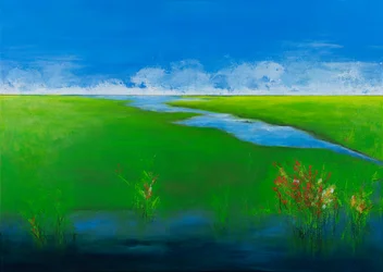 Color Burst, 2023 (akryyli kankaalle)