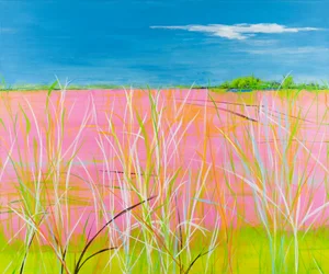 Pink Rhapsody, 2022 (akryyli kankaalle)