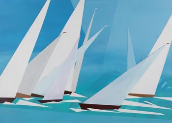 Regatta, 2016 (akryyli kankaalle)