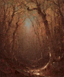 Syksy, metsäpolku