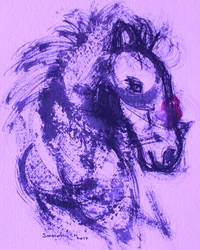 Violetti hevosen henki