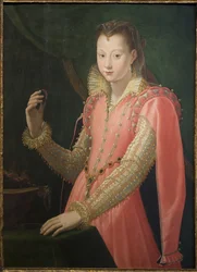 Nuoren naisen muotokuva hahmona Portia Catonis