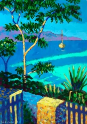 La Mer # , 2022 (akryyli laudalle)