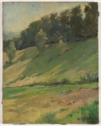 Näkymä Llandrindod Wellsistä: 1900 (maalaus): The Upper Link, noin 1900 (maalaus)