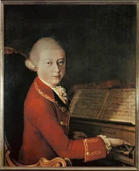 Mozart Veronassa (öljy kankaalle)