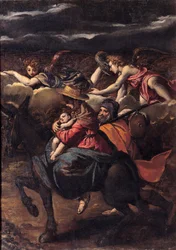 Lento Egyptiin, 1585