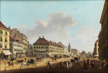 Teatteri Leopoldstadtissa, 1825.