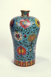 Maljakko (cloisonne emali)