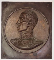 Simon Bolivar, bareljeef
