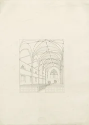 Burton-upon-Trent - Holy Trinity Church: piirustus, nd [?1820-luku] (piirustus)