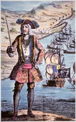 Kapteeni Bartholomew Roberts, kaiverrus James Basire