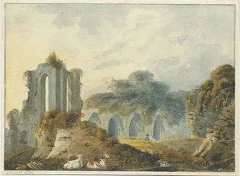 Croxden Abbey: vesivärimaalaus