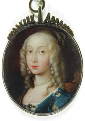Lady Frances Cavendish, Bolingbroken kreivitär (emali)
