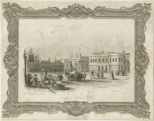 Stafford - Market Place: kaiverrus, nd [c 1841] (tulostus)