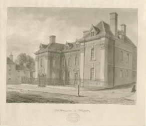 Staffordshire Hall: akvarellimaalaus