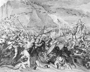 Julius Caesarin maihinnousu Englantiin vuonna 55 eaa.