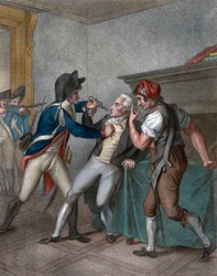 Maximilien Robespierren pidätys, 27.7.1794 - Robespierren pidätys - Robespierren pidätys