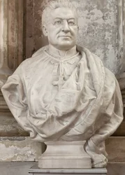 Alfred Williezin rintakuva (marmori)