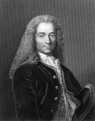 Francois Marie Arouet alias Voltaire (kaiverrus)