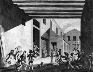 Ranskan vallankumous ja vallankumouksen vastainen liike: Cecile Renaudin (tai Cecile Aimee Renaultin) pidätys
