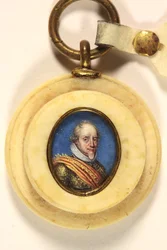 Maurice, oranssin prinssi (akvarelli vellum)