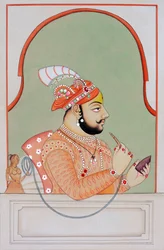 Miniatyyrimaalaus Maharana Jagat Singh Udaipurista