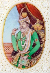 Mogulikeisari Humayunin miniatyyrimaalaus