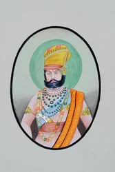 Maharaja Jaswant Singh Jodhpurin miniatyyri Pantingista