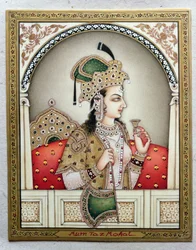 Muotokuva Arjumand Banu Begumista (k.1631) Mumtaz-i Mahalista.