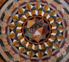 Pyhän Markuksen basilika, kirkko, jalkakäytävä (mosaiikki)