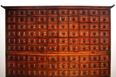 Puiset lääkintäkalusteet, Joseon-kausi, Korea, Kim Chong-hakin kokoelma. Korean kansallismuseo, Soul, Korean tasavalta, 2006.