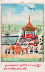 Mahajanaka Jataka. (kaiverrus, n. 1910)