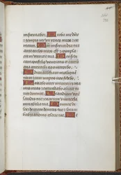 Kings 9, f.235r, tuntikirja, Sarumin käyttö ("Anne Boleynin tuntikirja") (pergamentti).