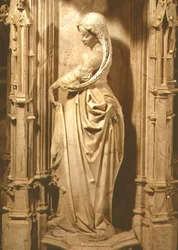 Viisas neitsytpatsas Savoian herttua Philibert Kauniin (1480-1504) haudasta, post 1504 (marmori)