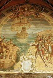 Francisco Pizarro (mosaiikki)