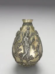 Anahita Vessel, 300-500 (valettu, kohotettu, repousse, chased & kullattua hopeaa)