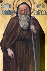 Eremitaasi (Nuestra Señora de La Plazan Eremitaasi). Sisätilat. Alttari. Yksityiskohta. Alttari (maalaus)