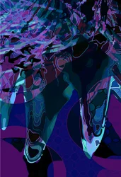 Artichoke_abst_vert3b (digitaalinen)