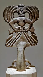 Scythian taide (Skythian sivilisaatio tai Scythia): pronssitankkikoristeet Ukrainasta, 5.-3. vuosisadalla eKr. Pietari, Eremitaaši