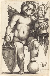 Naisnero, jolla on vaakuna
