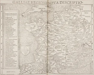 Cosmographia, yksityiskohta Galliasta
