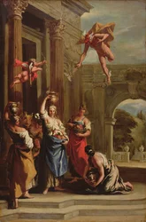 Mercury, Herse ja Aglauros (öljy kankaalle)