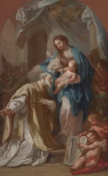 Madonna ilmestyy St. Philip Nerille