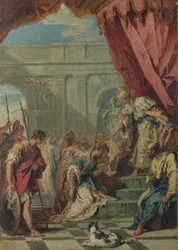 Ester ennen Ahasverusta, noin 1730