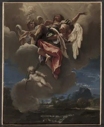 Tutkimus "An Apotheosis of a Saint" (San Bernardino dei Mortille, Milano)