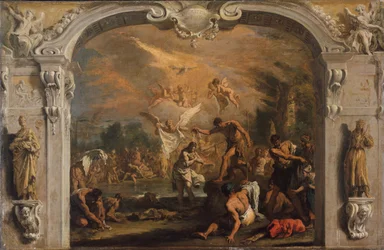 Kristuksen kaste, n. 1713-14.