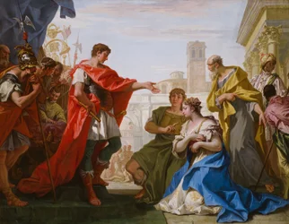 The Continence of Scipion, n. 1706 (öljy kankaalle)